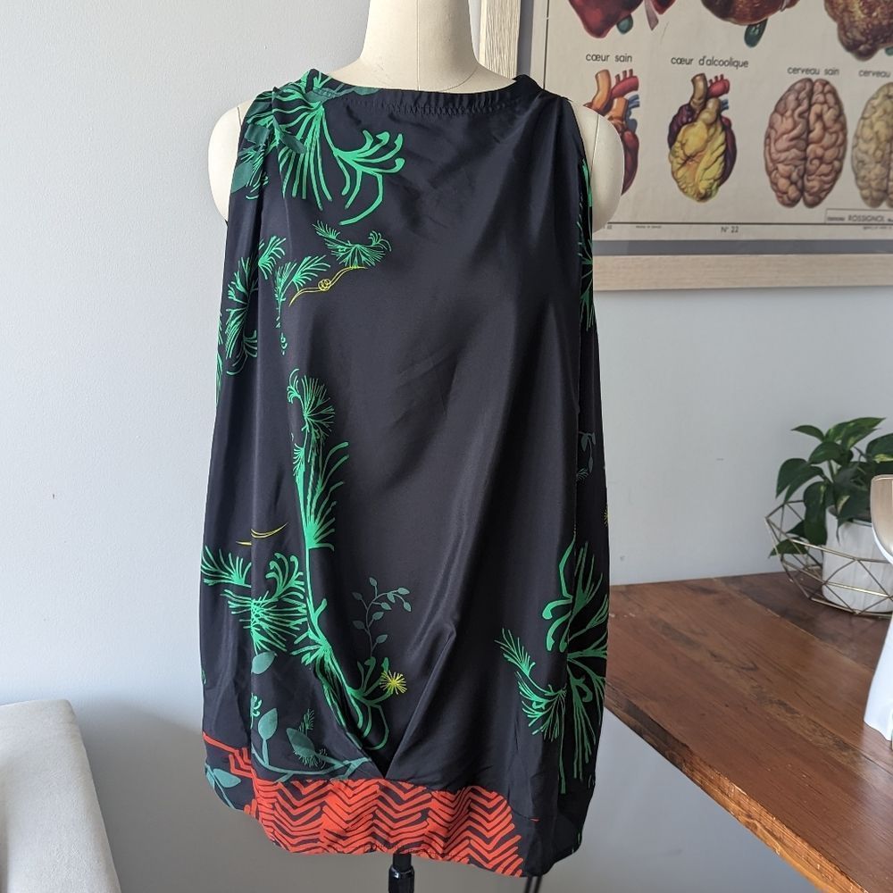 Oversized blousy tunic M